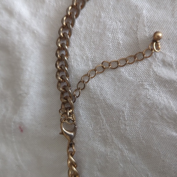 1960's Vintage Two Toned Necklace - Picture 3 of 5